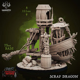 Scrap Dragon 3D-printed model